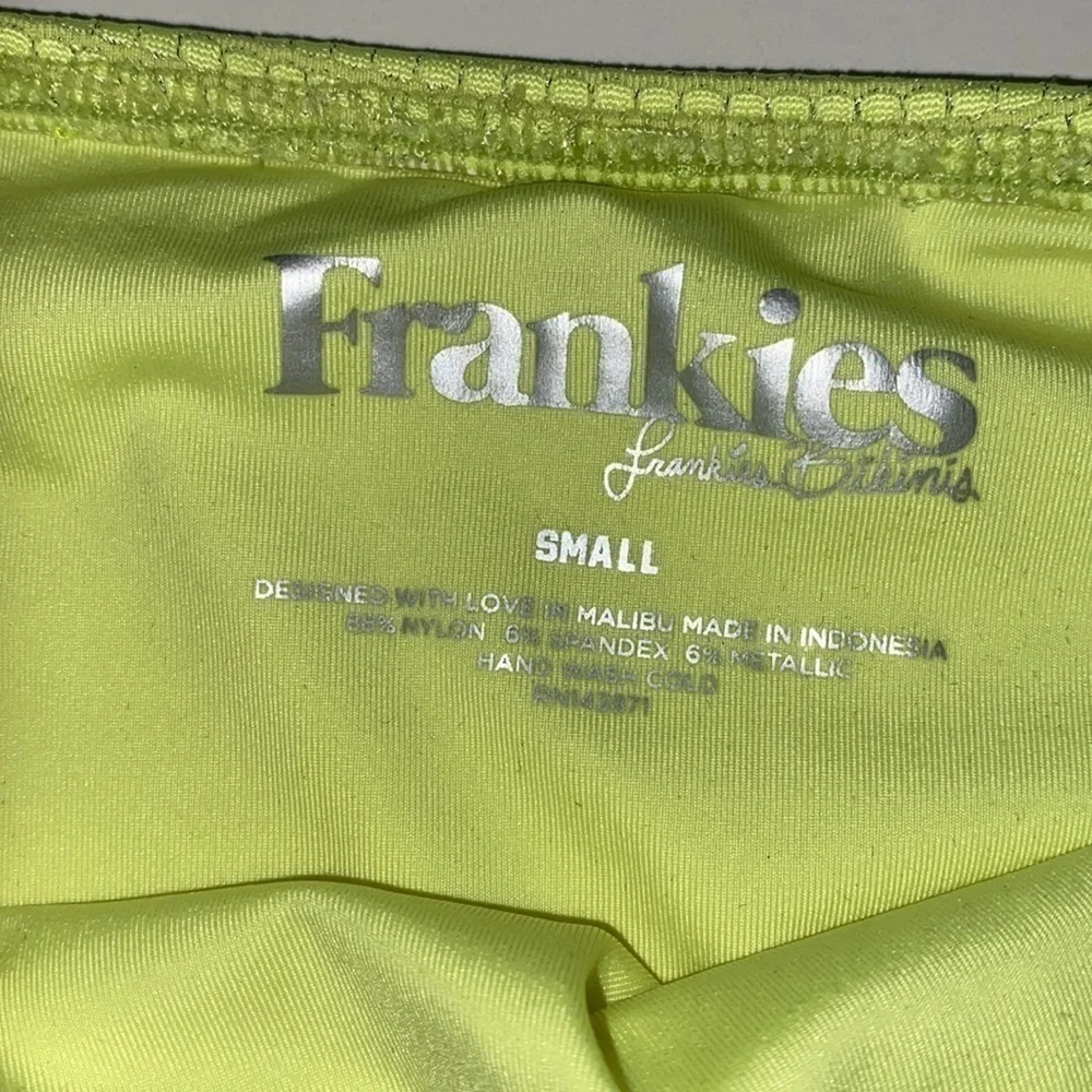 NEW Frankie’s Bikinis Grotto High Waisted Metallic Sundance Bikini Swim Bottoms
